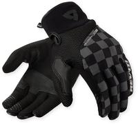 Revit Surge Chess Guanti da moto, nero/grigio, Taglia 3XL