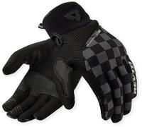 Revit Surge Chess Guanti da moto, nero/grigio, Taglia L