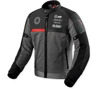 REVIT Giacca estiva tessuto pelle Swiftblade Nero Rosso