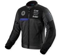 Revit Swiftblade Giacca tessile da moto, nero/blu, Taglia XXL