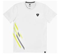 Rev'it T-Shirt Revit Ready Bianco Giallo S