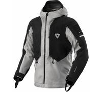 Revit Tectonic H2O, giacca tessile impermeabile L male Grigio Chiaro/Nero