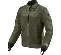 Revit Territory Giacca tessile moto, verde, taglia S per maschi
