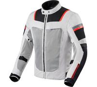 Revit Tornado 3 Giacca tessile motociclistica, bianco/nero, Taglia S