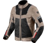 Revit Tornado 4 H2O, giacca tessile impermeabile 3XL male Beige/Nero
