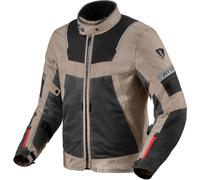 Revit Tornado 4 H2O impermeabile Moto Tessile Giacca, Sabbia/Nero, Taglia XL