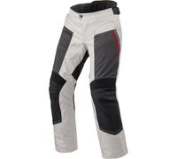 Revit Tornado 4 H2O pantaloni tessili da moto impermeabili, nero-argento, taglia 3XL per maschi