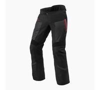 Revit Tornado 4 H2O pantaloni tessili da moto impermeabili, nero, 4XL