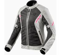 Revit Torque 2 H2O, giacca tessile donna impermeabile 40 female Grigio Chiaro/Nero/Fucsia