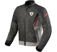 Rev'it Giacca In Tessuto Revit Torque 2 H2O Grigio Rosso 4XL