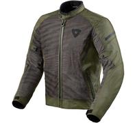 Giacca moto Revit Torque 2 H2O Nero Verde Scuro S
