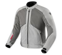 REV'IT! Torque 3 H2O Giacca in tessuto unisex grigio, taglia XL