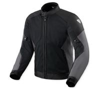 Giacca da moto Revit Torque 3 H2O nero-antracite XL