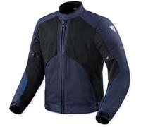 Revit Torque 3 H2O Giacca tessile da motocicletta impermeabile, Blu scuro/nero, Taglia L