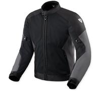 Revit Torque 3 H2O Giacca tessile da motocicletta impermeabile, nero/antracite, Taglia S