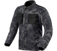 Revit Tracer Air 2 Camo, camicia/giacca in tessuto M male Grigio Scuro/Grigio/Nero