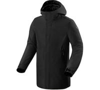 Revit Trafalger 2 impermeabile Moto Tessile Parka, nero, taglia L per maschi