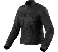 Revit Trucker Giacca tessile moto da donna, nero, Taglia XL