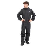 Revit Pacific 4 H2O Tuta antipioggia da moto in 1 pezzo, nero, Taglia S