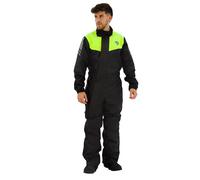 Revit Pacific 4 H2O Tuta antipioggia da moto in 1 pezzo, nero/giallo, Taglia M