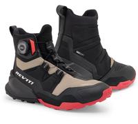 Revit Undercut H2O Scarpe da moto impermeabili, nero-beige, taglia 40 per maschi