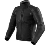 Revit Valve H2O Giacca in pelle per moto, nero, Taglia 52