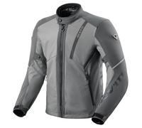 REV'IT! Venator H2O Giacca in tessuto unisex grigio, taglia L