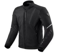 Revit Venator H2O Giacca tessile da motocicletta impermeabile, nero, Taglia S