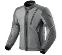 Giacca da moto Revit Venator H2O grigio chiaro-grigio 3XL