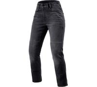 Revit Victoria 2 SF Jeans moto donna, nero-grigio, taglia 29 30 per donne