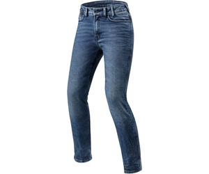 Revit Victoria Signore Moto Jeans, blu, taglia 28 per donne