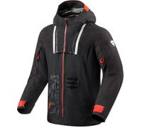 Revit Vision H2O Pol Tarrés, giacca tessile impermeabile S male Nero/Rosso