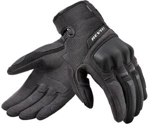 Revit Volcano Guanti da moto da donna, nero/nero, Taglia XL
