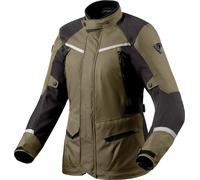 Revit Voltiac 3 H2O, giacca tessile impermeabile donna 38 female Verde/Grigio Scuro