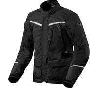 Revit Voltiac 3 H2O, giacca tessile impermeabile S male Nero/Grigio Chiaro