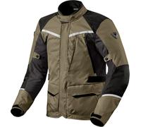 Revit Voltiac 3 H2O, giacca tessile impermeabile XL male Verde/Grigio Scuro