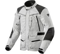 Revit Voltiac 3 H2O Giacca tessile moto, grigio/nero, Taglia M