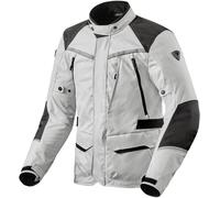 Giacca moto Revit Voltiac 3 H2O argento-nero 3XL