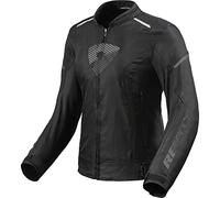 Revit Sprint H2O Giacca tessile moto da donna, nero-grigio, taglia 40 per donne