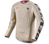 Revit x Pol Tarrés Thirteen Maglia da motocross, beige, taglia L per maschi