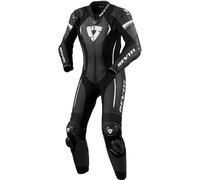 Revit Xena 4 Tuta in pelle da moto monopezzo da donna, nero-bianco, taglia 36 per donne