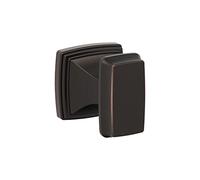 Revitalize - Gancio per accappatoio singolo, in bronzo lucidato a olio