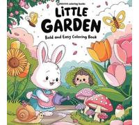 Revive Coloring Books Bold & Easy Little Garden Coloring Book (Tascabile)