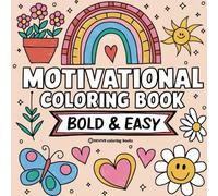 Revive Coloring Books Bold & Easy Motivational Coloring Book (Tascabile)