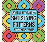 Revive Coloring Books Bold & Easy Satisfying Patterns Coloring Book (Tascabile)