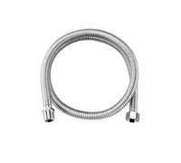 Revive Furniture Tubo flessibile for doccia 10/20/30/40/50/60/80/100 cm Tubo di prolunga a soffietto 1/2" 3/4" Connettore maschio femmina Scaldabagno in acciaio inossidabile 304(1l2 Inch,80CM_OTHER)