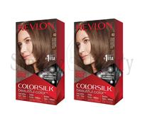 REVLON COLORSILK 2 PEZZI DI SHAMPOO COLORANTE TINTURA COLORE SENZA AMMONIACA