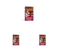 REVLON ColorSilk Colorazione Permanente Capelli Fai-da-te a Casa, 53 - Biondo Rame Chiaro, Confezione da 3