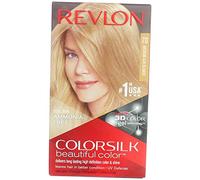 REVLON Colorsilk Colorazione Permanente Capelli Fai-da-te A Casa, Senza Ammoniaca E Arricchita Con Cheratina, 70 - Biondo Cenere Medio