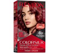 Revlon ColorSilk Beautiful Color Hair Color, Colorazione Permanente Fai-Da-Te A Casa, Senza Ammoniaca, 100% Copertura Dei Bianchi, Arricchita Con Cheratina, 66 - Rosso Ciliegia